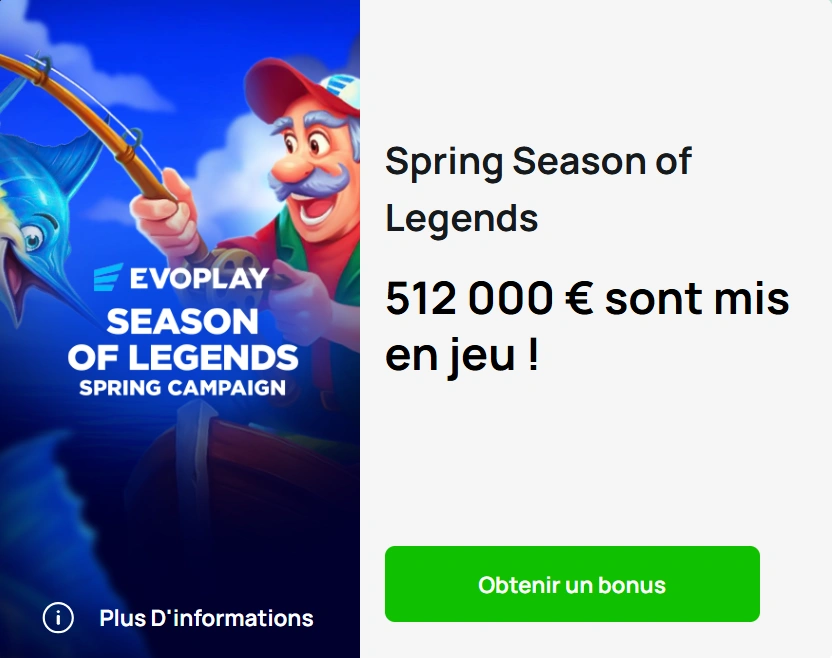 Promotions saisonnières Millionz